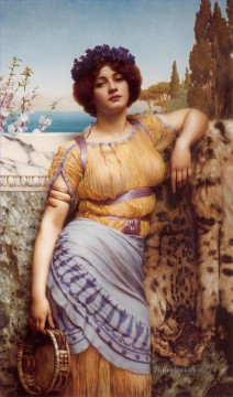 アイオニアン・ダンシング・ガール 新古典主義の女性 ジョン・ウィリアム・ゴッドワード Oil Paintings